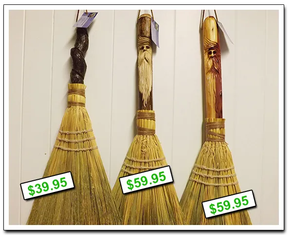 handmade brooms